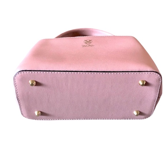 Vera Pelle Pink Leather Crossbody Made in Italy - Picture 3 of 7